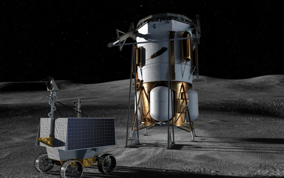 La NASA asigna a Blue Origin de Jeff Bezos la misión de enviar un rover al Polo Sur lunar