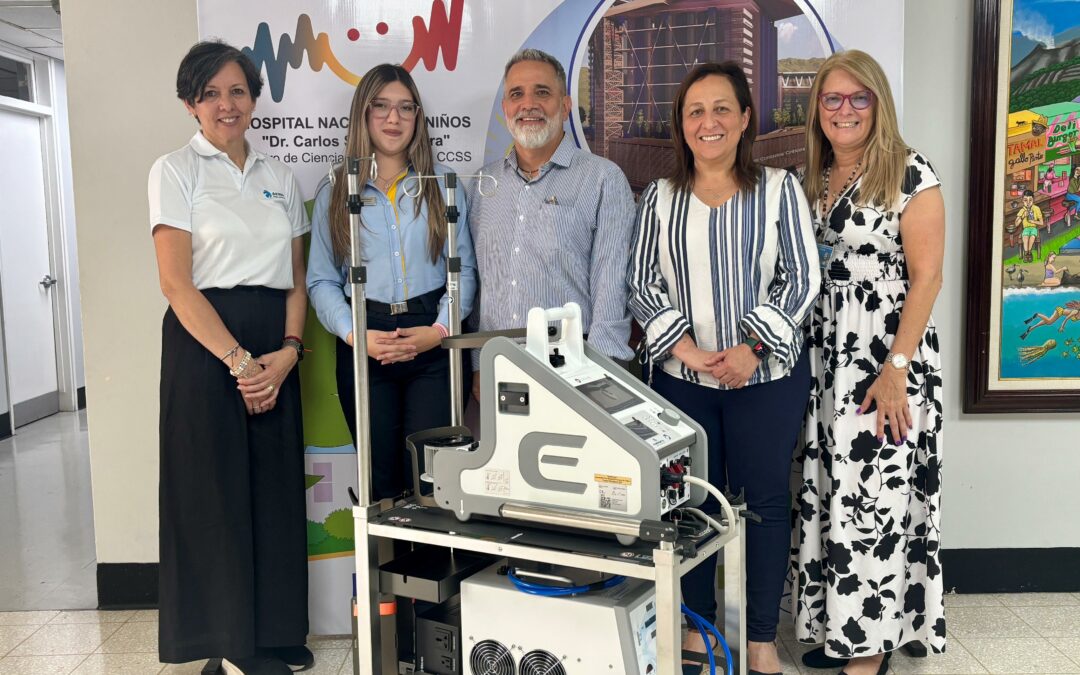 Hospital Nacional de Niños en Costa Rica recibe donación de tecnología vital para pacientes