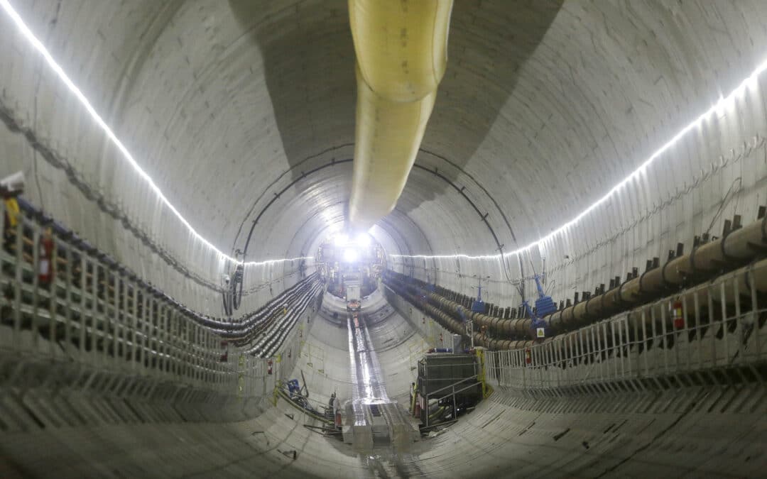 Abren un túnel por debajo del Canal de Panamá para dar paso a la nueva línea del metro