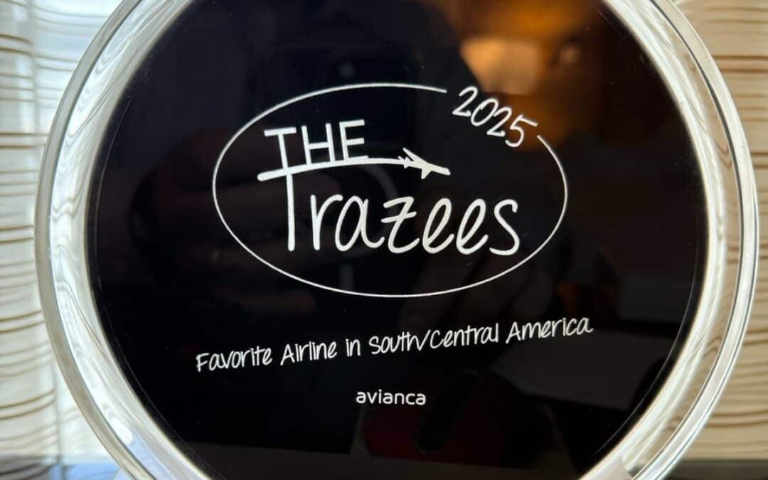Avianca recibe doble reconocimiento en los premios The Trazees 2025