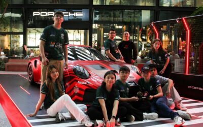 Porsche acompaña a estudiantes costarricenses en las finales mundiales de STEM Racing en Singapur