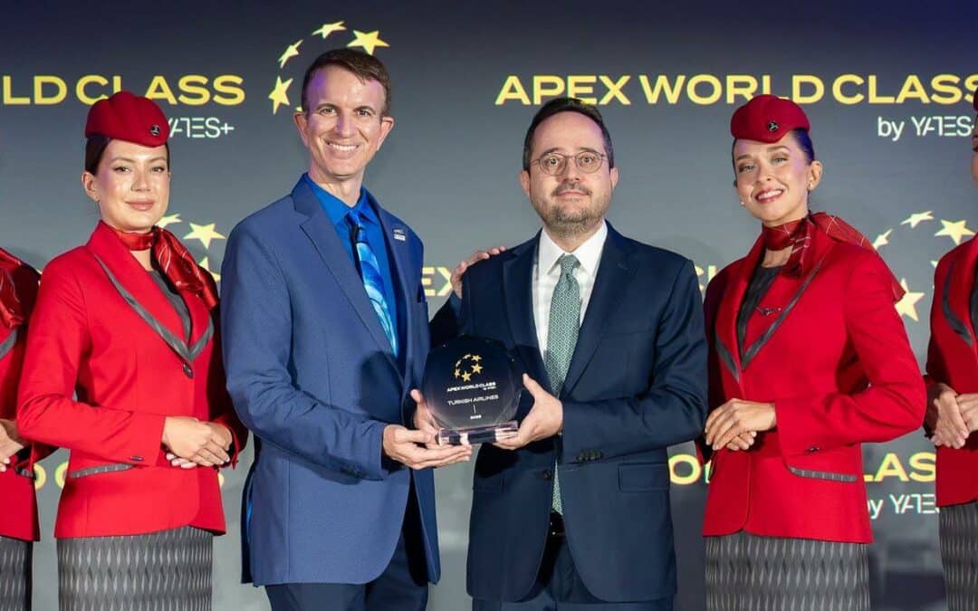 Turkish Airlines recibió el premio World Class de APEX por quinta vez