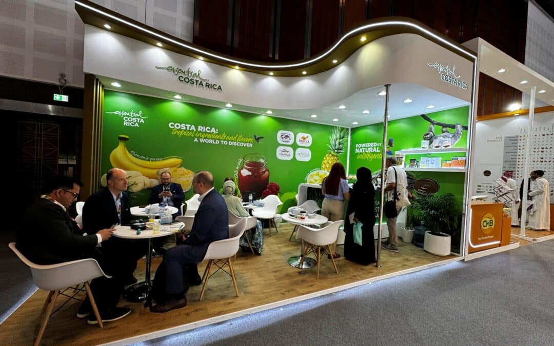 Costa Rica impulsa su oferta alimentaria en feria internacional en Dubái