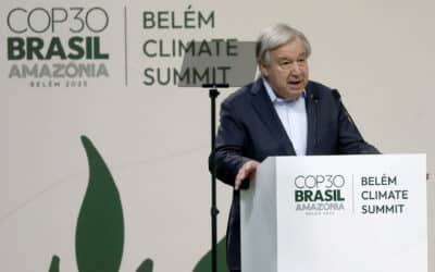 Guterres critica en la COP30 que “demasiados líderes” aún son “rehenes” del petróleo