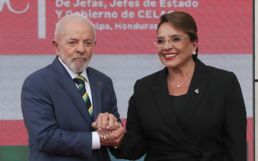 Xiomara Castro y Lula da Silva fortalecen lazos de cooperación entre Honduras y Brasil