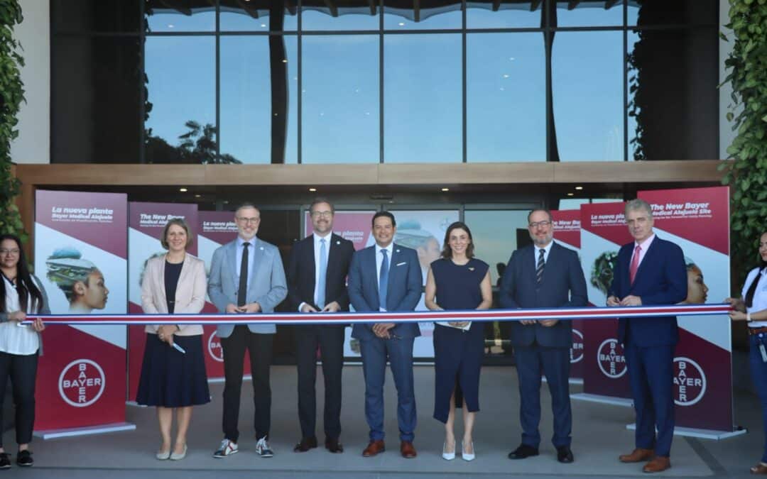 Bayer inaugura moderna planta farmacéutica en Costa Rica y anuncia la creación de 300 nuevos empleos