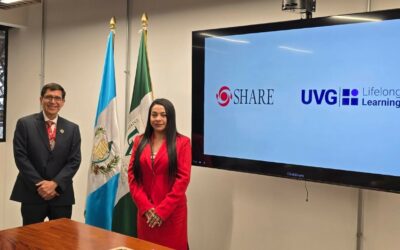 Grupo SHARE y UVG sellan alianza para transformar la educación y el desarrollo profesional en Guatemala