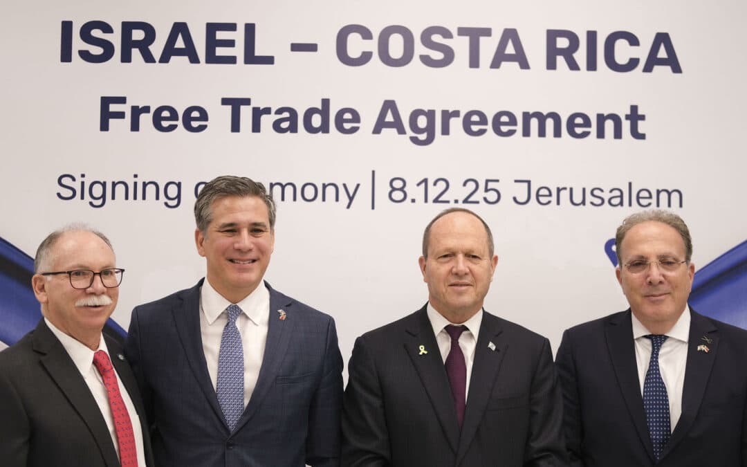 Costa Rica anuncia que abrirá una oficina comercial en Jerusalén con “estatus diplomático”